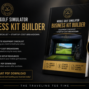 Mobile Golf Simulator Business Kit Builder